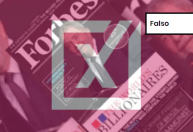 É falso que Lula tenha sido apontado como bilionário pela revista Forbes