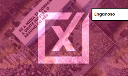 Imagem de destaque do post: Post no Facebook engana ao divulgar atos pró-Bolsonaro de 2021 como se fossem atuais