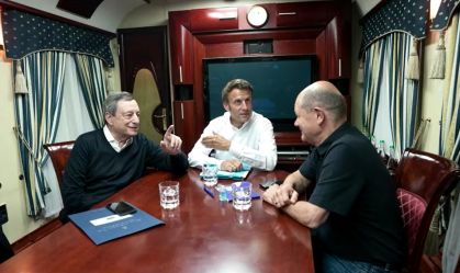 Draghi Macron Scholz
