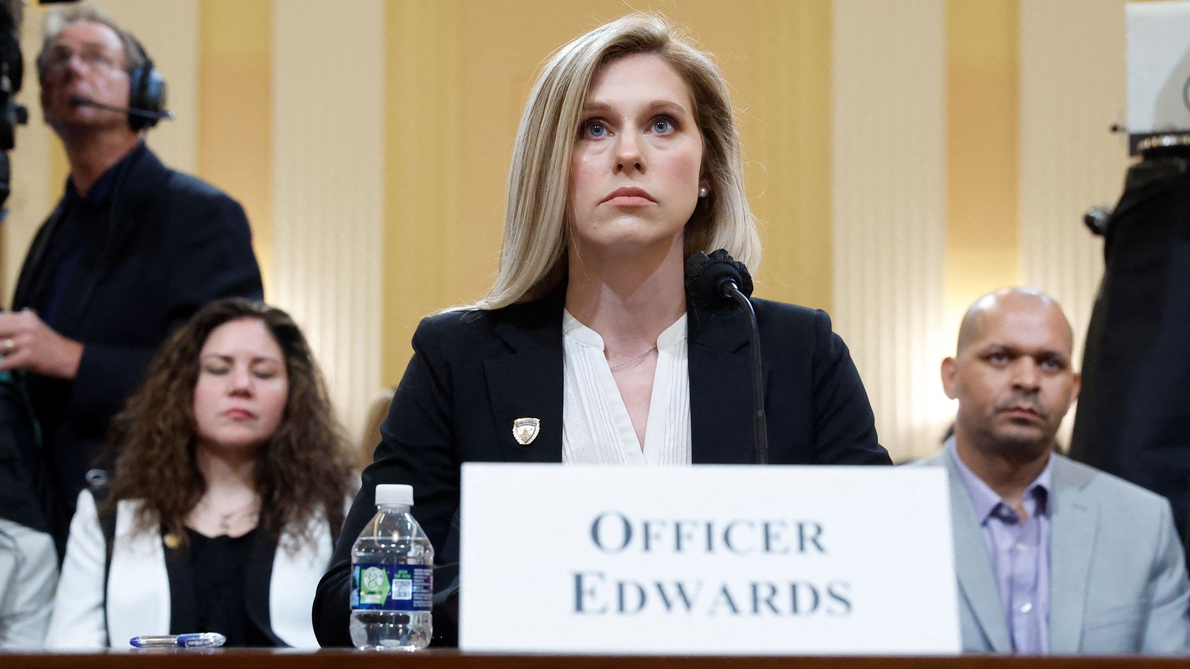 A policial do Capitólio dos EUA Caroline Edwards / Reuters