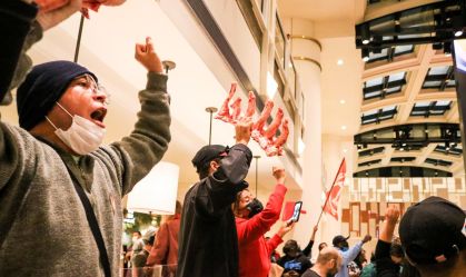 PROTESTO DO MTST CONTRA A FOME SHOPPING IGUATEMI
