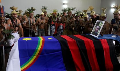 VELÓRIO BRUNO ARAÚJO PEREIRA INIGENISTA