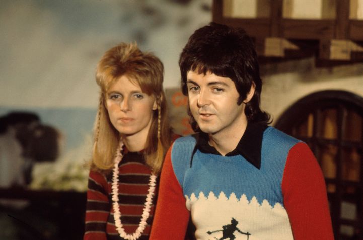 Paul and wife Linda McCartney • Getty Images