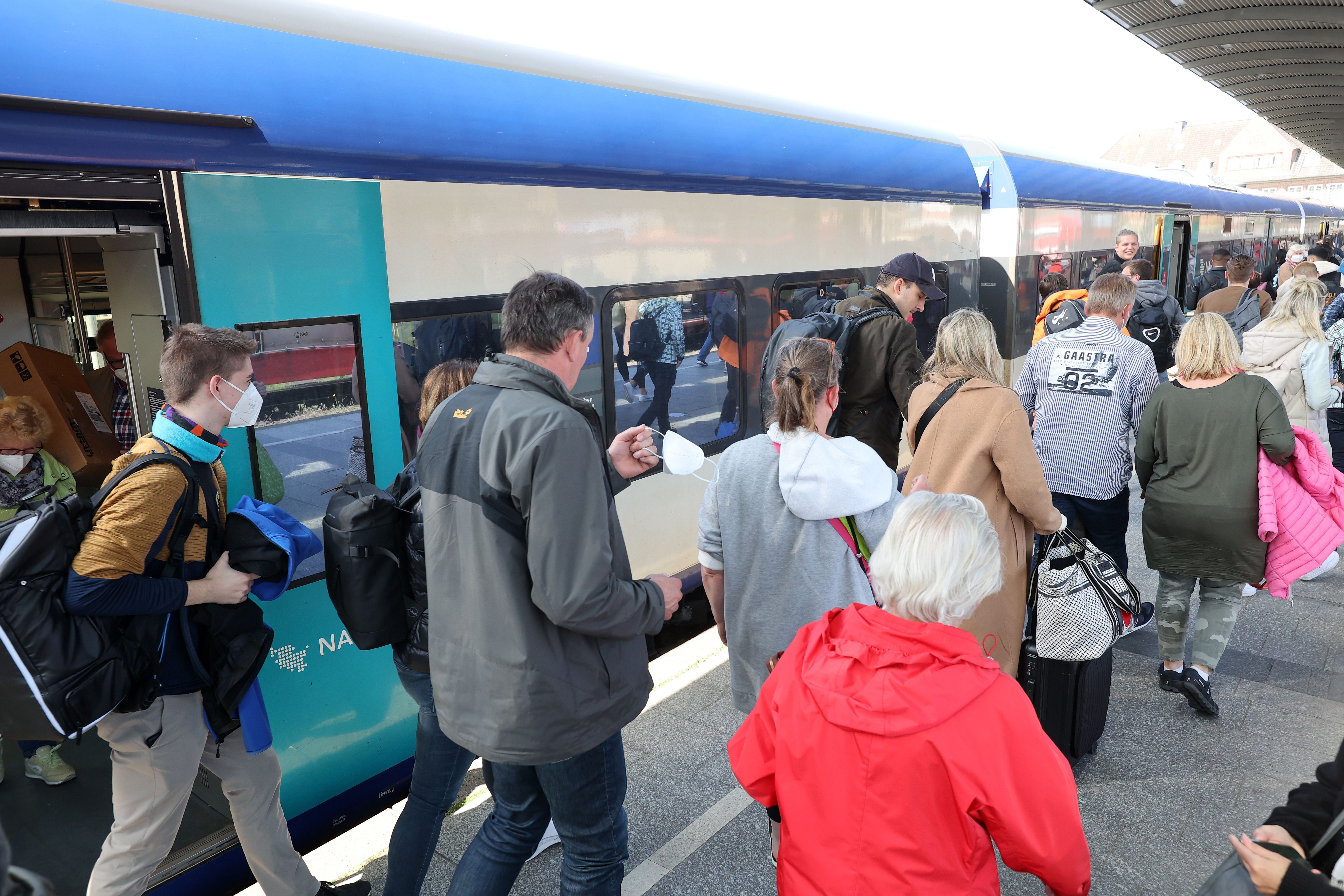 Start of the 9-Euro-Ticket - Westerland (Sylt)