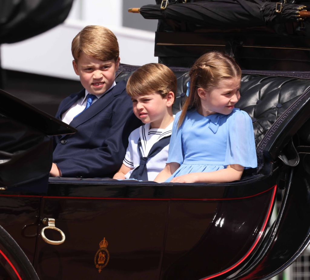 Os filhos de Kate Middleton e William: a roupa de marinheiro de Louis foi o grande destaque / Getty Images