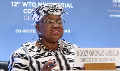 Diretora-geral da Organização Mundial do Comércio, Ngozi Okonjo-Iweala