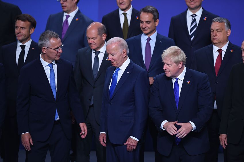 Líderes mundiais se reúnem na Cúpula da Otan em Madri, na Espanha / Denis Doyle/Getty Images