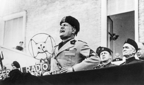 Benito Mussolini, ditador italiano