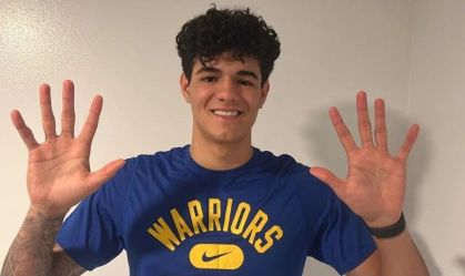Gui Santos comemora escolha no Draft