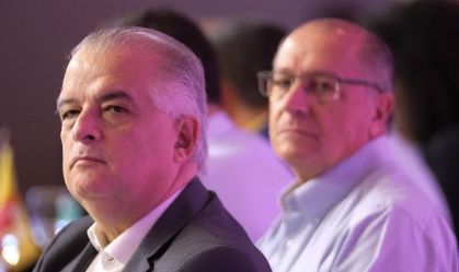 Alckmin e Márcio França participam de jantar com parlamentares do PSB
