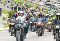 Moraes envia ao MP eleitoral ação que pede investigação de gastos de Bolsonaro em motociata