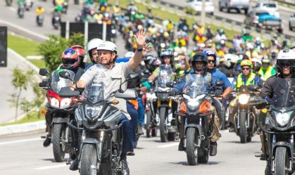 Moraes envia ao MP eleitoral ação que pede investigação de gastos de Bolsonaro em motociata