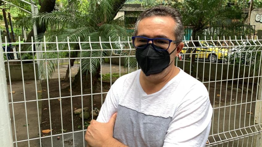 Paulo Roberto Santos foi vacinado novamente contra a Covid-19 no Rio / Cleber Rodrigues/CNN