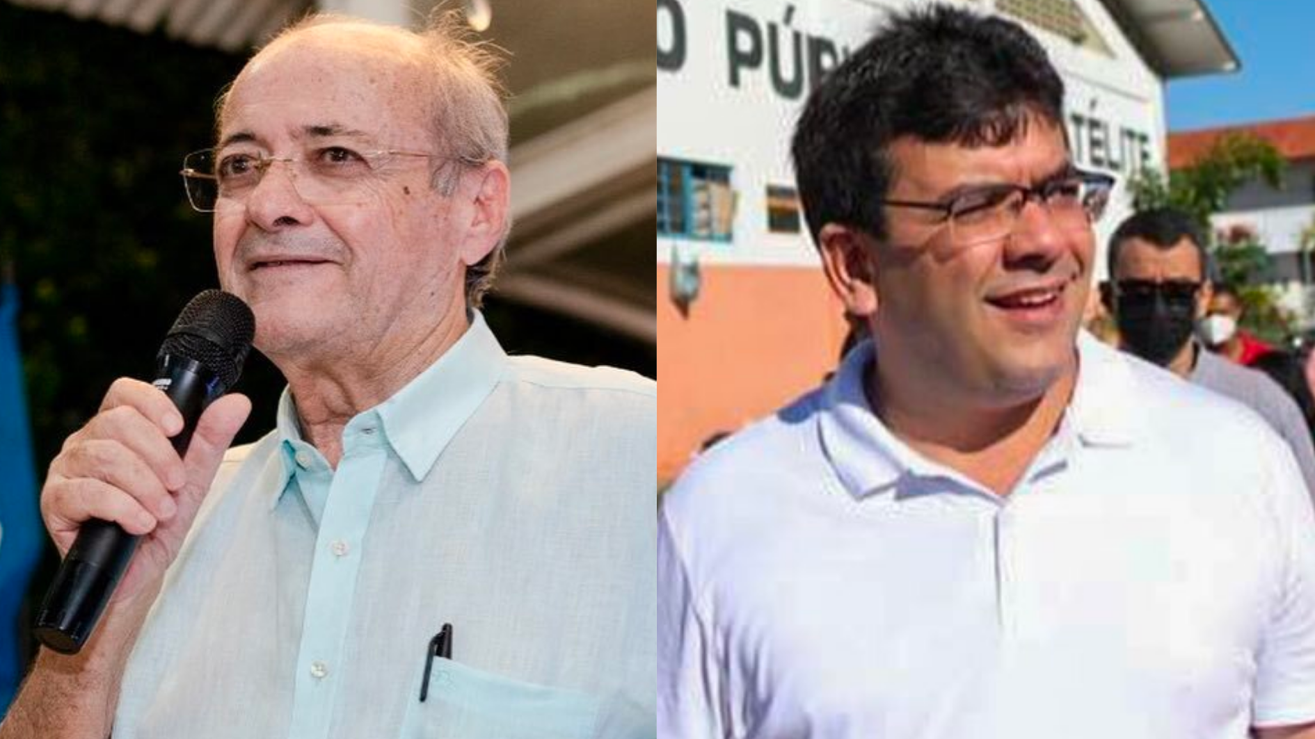 Silvio Mendes (União Brasil) e Rafael Fonteles (PT), pré-candidatos ao governo do Piauí