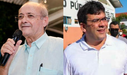 Silvio Mendes (União Brasil) e Rafael Fonteles (PT), pré-candidatos ao governo do Piauí
