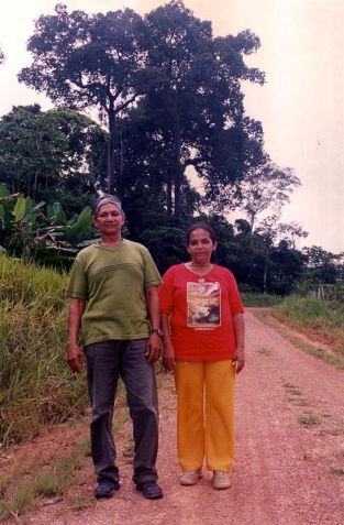 Ipixuna (PA) - 29/04/2004 - Os extrativistas José Cláudio Ribeiro da Silva e Maria do Espírito Santo, sua mulher, da Associação Agroextrativista Nova Ipixuna / J.SOBRINHO/ESTADÃO CONTEÚDO/AE