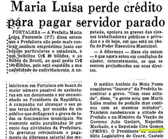 Reprodução - O Globo 18.jan.1986