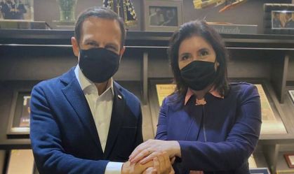 Tucanos querem participação de Doria em campanha de Tebet