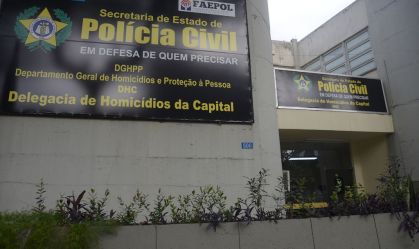 Delegacia de Homicídios da Capital.