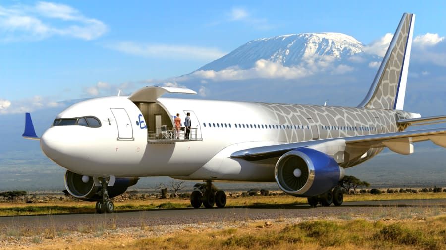 Equipe da Lufthansa Technik escolheu o Airbus A330 para mostrar o conceito de aeronave de luxo