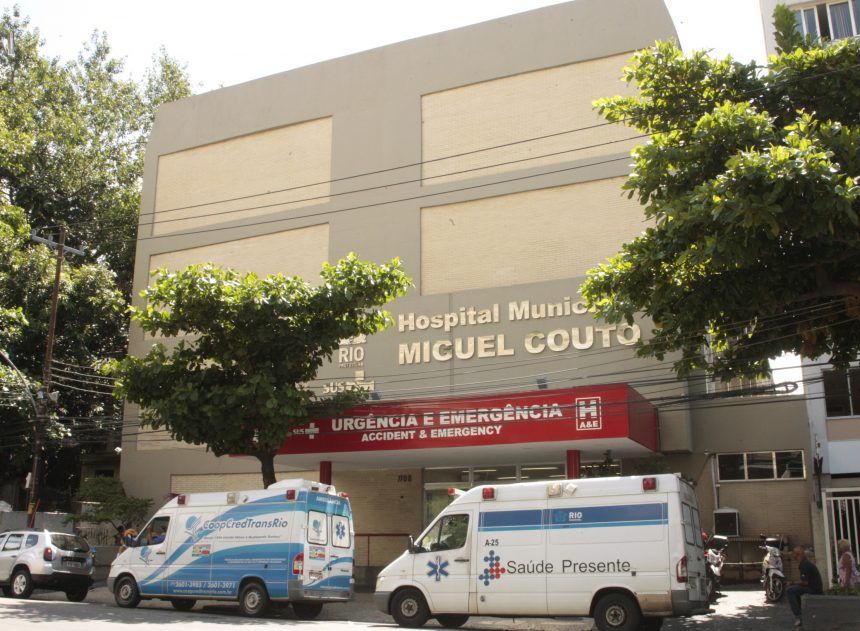 Hospital Municipal Miguel Couto, no Rio de Janeiro. / Prefeitura do Rio de Janeiro / Reprodução