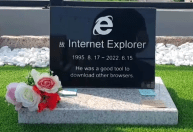Internet Explorer ganha “túmulo” na Coreia do Sul após ser aposentado