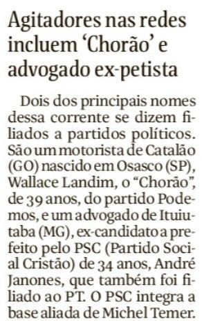 Reprodução - Folha de S.Paulo