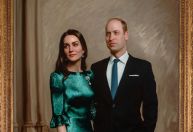 Divulgada primeira pintura oficial do príncipe William e Kate Middleton
