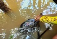 Mochila é encontrada na área de buscas por desaparecidos no Amazonas