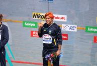 Campeã olímpica, nadadora Ana Marcela ganha ouro no Mundial de Esportes Aquáticos