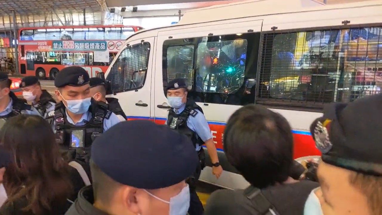 polícia de Hong Kong
