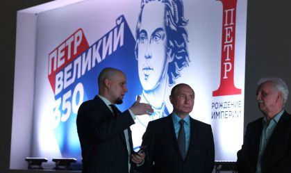 Putin se compara a "Pedro, o Grande", czar que conquistou territórios no século 18
