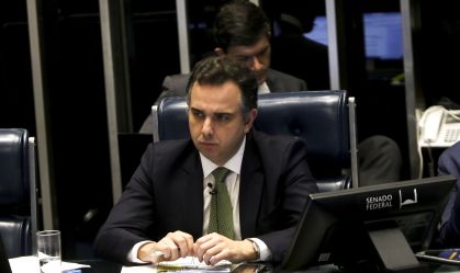 O presidente do Senado Federal, senador Rodrigo Pacheco, preside Sessão Deliberativa,nesta quarta-feira (8)