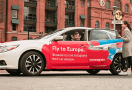 Com combustível caro, motoristas de app nos EUA transformam carros em outdoor