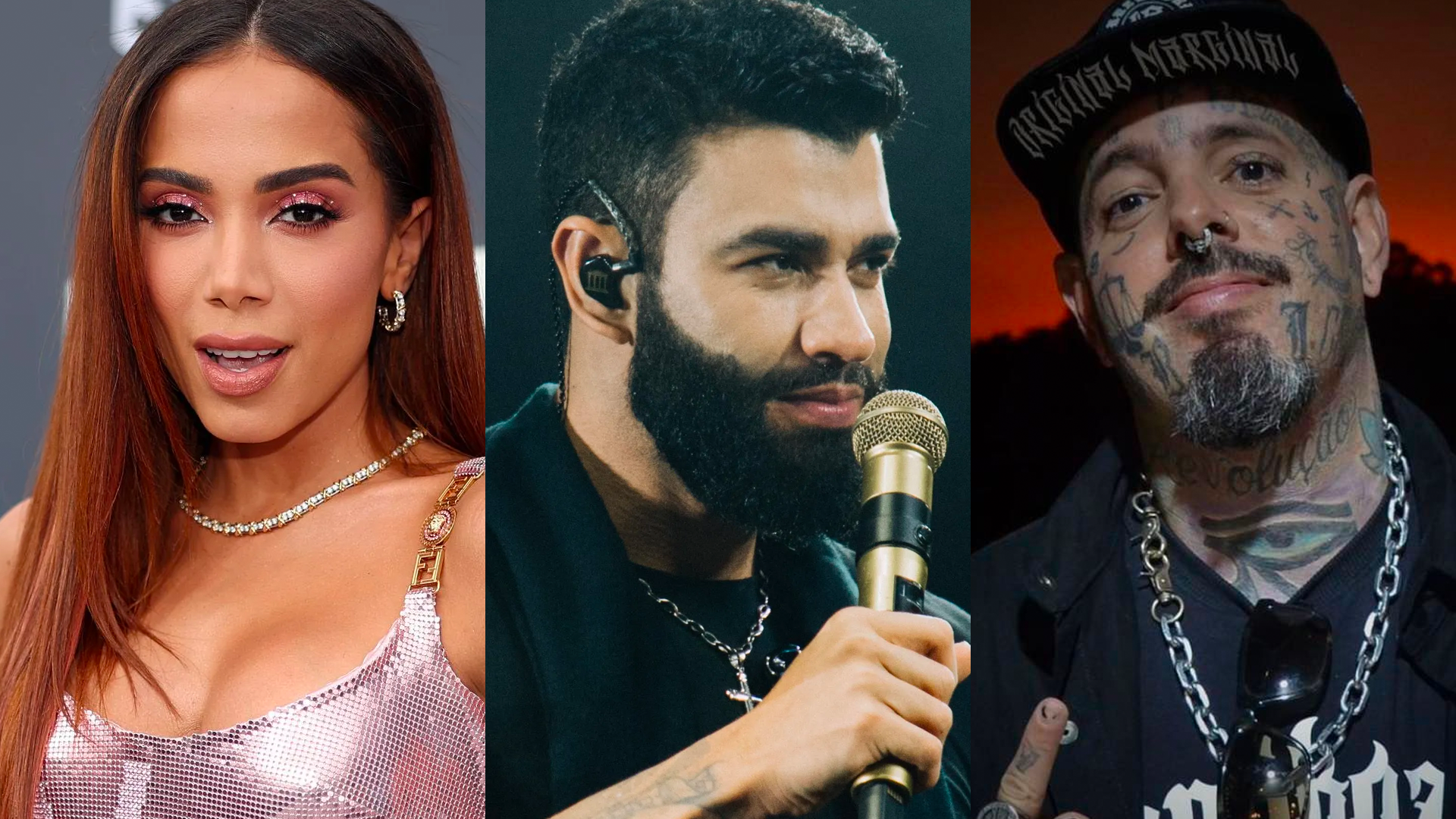 Anitta, Gusttavo Lima e Tico Santa Cruz estão entre os artistas que anunciaram em que vão votar para presidente nas eleições de outubro