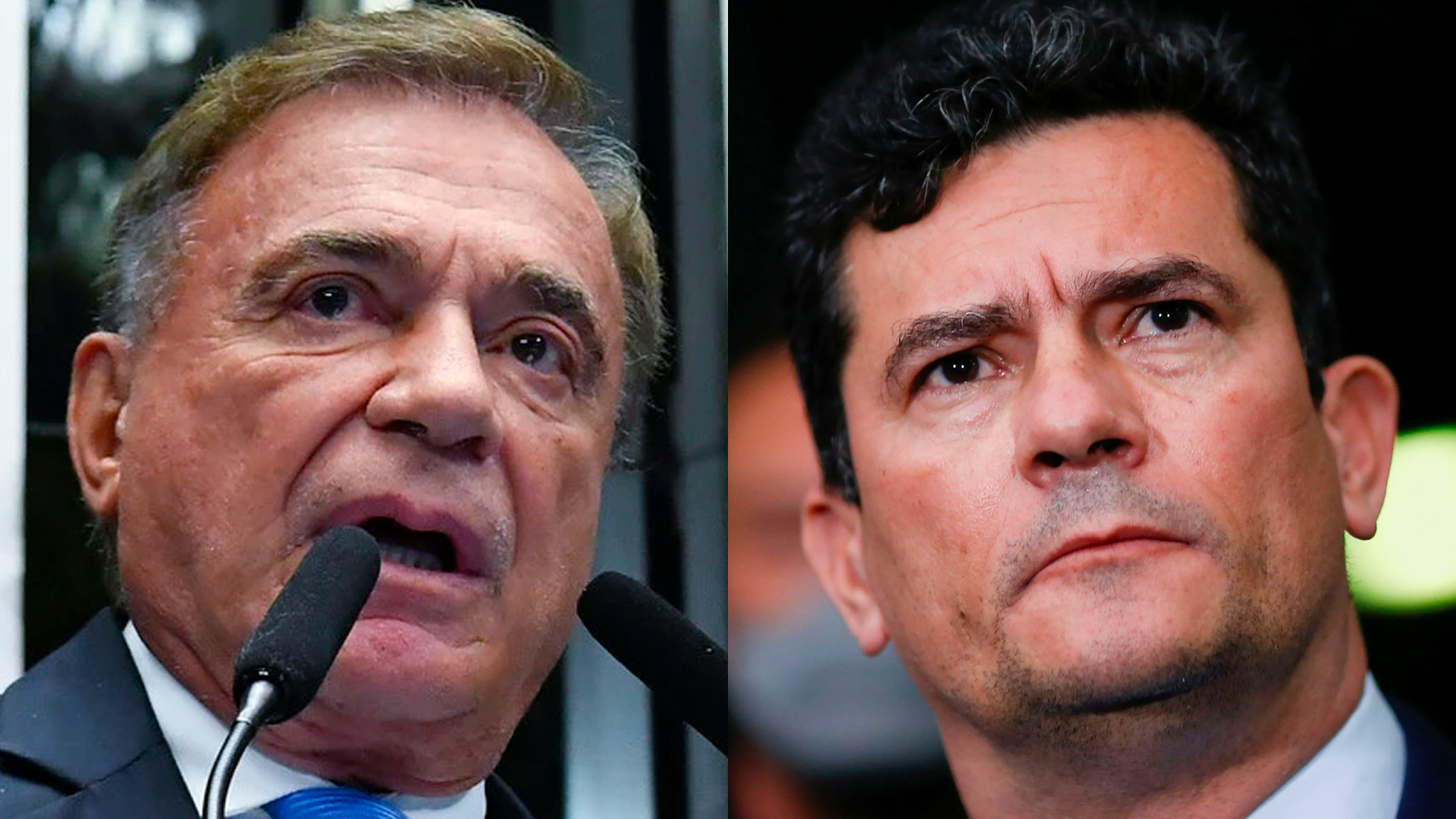 Alvaro Dias e Sergio Moro irão concorrer por uma vaga no Senado nas eleições de outubro