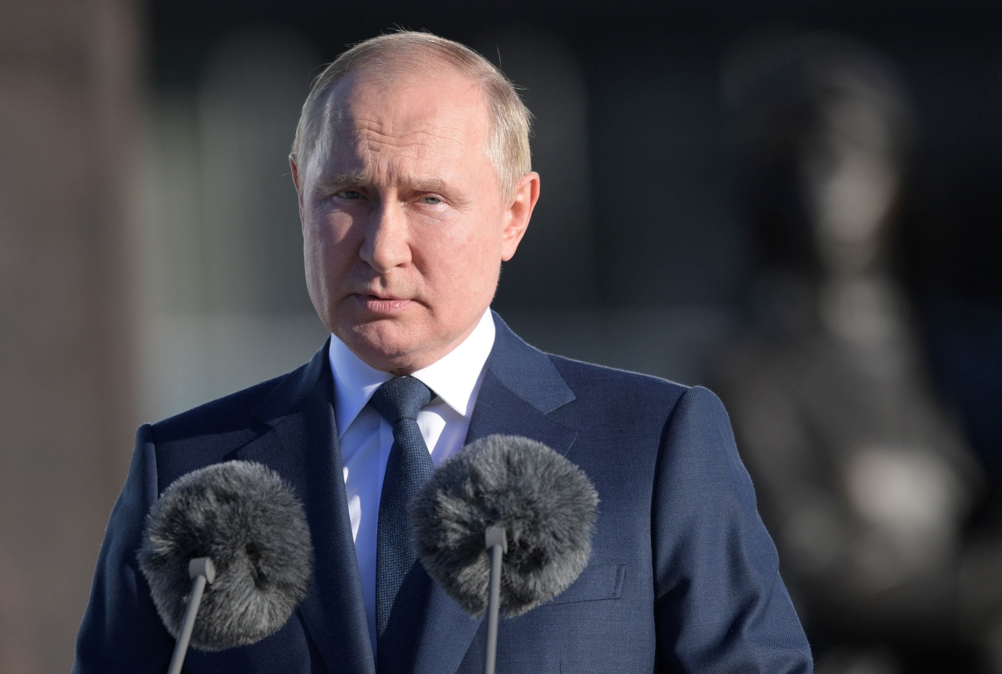 Presidente da Rússia, Vladimir Putin, discursa em Moscou