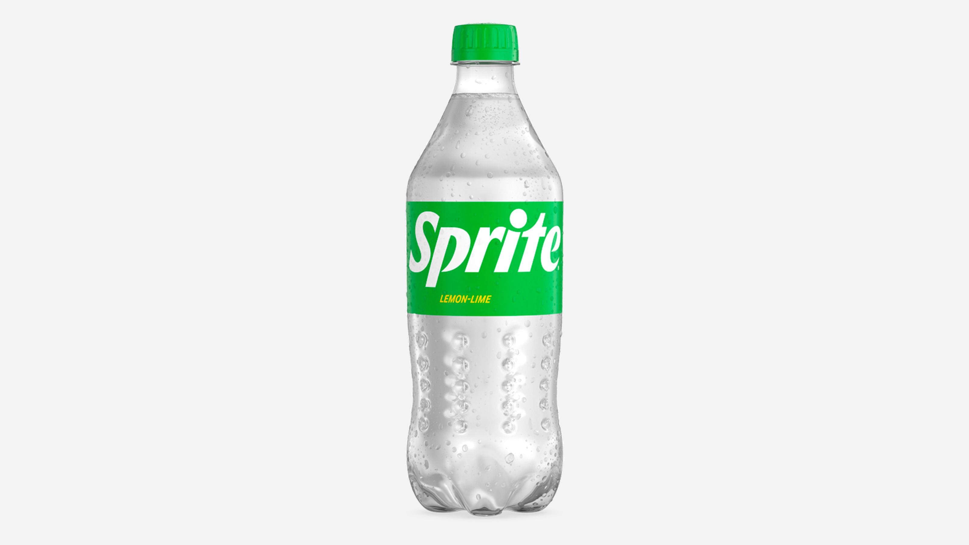 A nova garrafa da Sprite