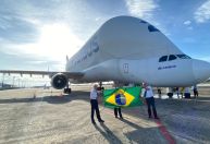 Avião Airbus Beluga pousa no Brasil pela 1ª vez; veja detalhes e curiosidades