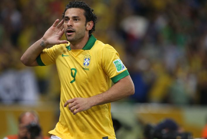 Fred marcou dois gols na final da Copa das Confederações de 2013, na qual o Brasil foi campeão sobre a Espanha / Nilton Fukuda/Estadão Conteúdo
