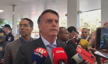 O presidente Jair Bolsonaro (PL) falou sobre a redução no preço dos combustíveis nesta sexta-feira (22).