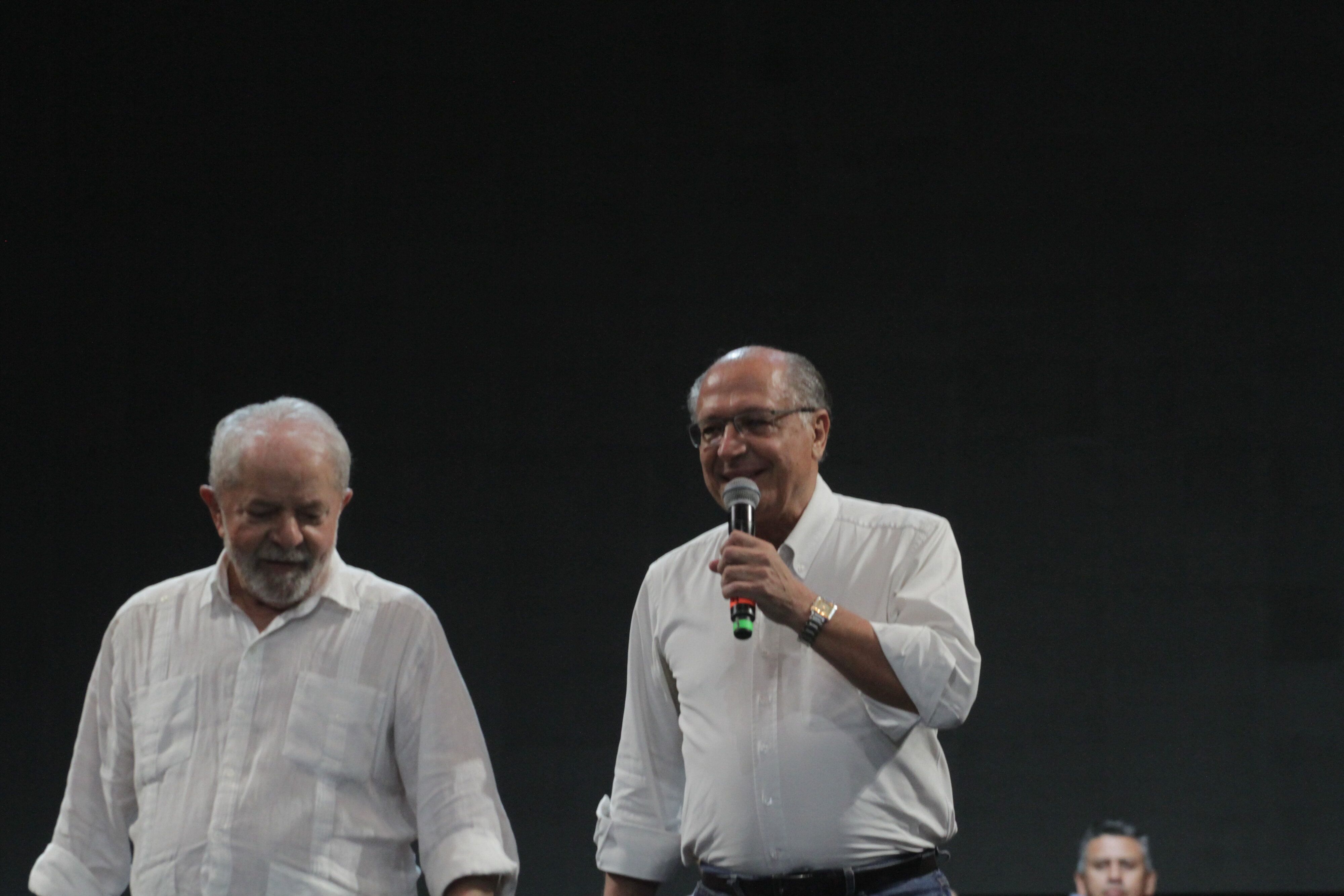 Lula e Alckmin