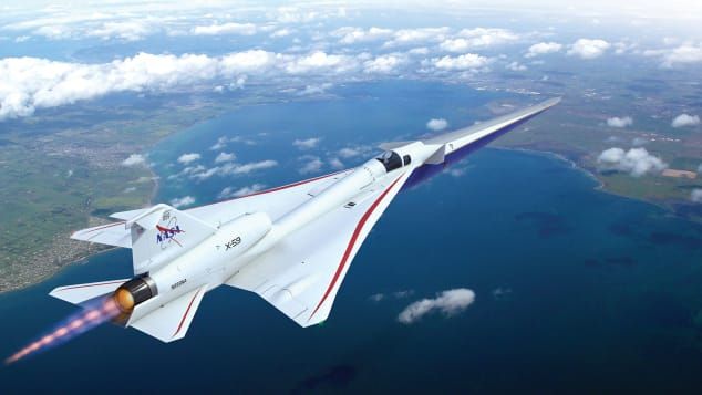 空 X-59: a missão da Nasa para construir um avião supersônico