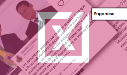 Imagem de destaque do post: Não é verdade que existe documento “secreto” revelando problemas na apuração das eleições de 2018