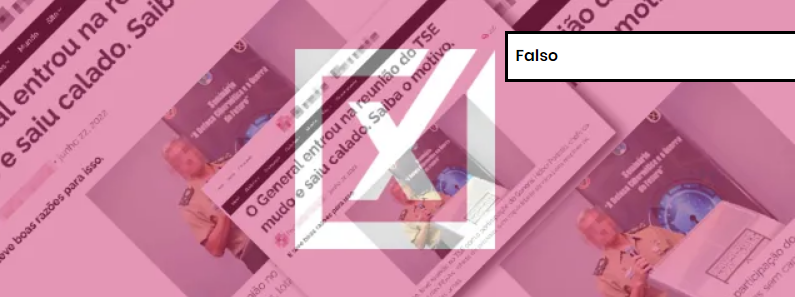 Imagem de destaque do post: Não há dispositivo nas urnas eletrônicas capaz de alterar votação, ao contrário do que diz postagem