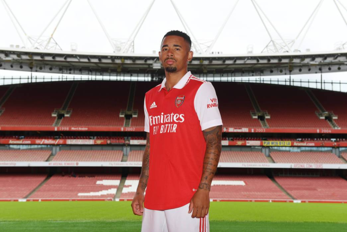 Arsenal anuncia a contratação de Gabriel Jesus: "Estou muito animado para jogar" / Arsenal / Reprodução