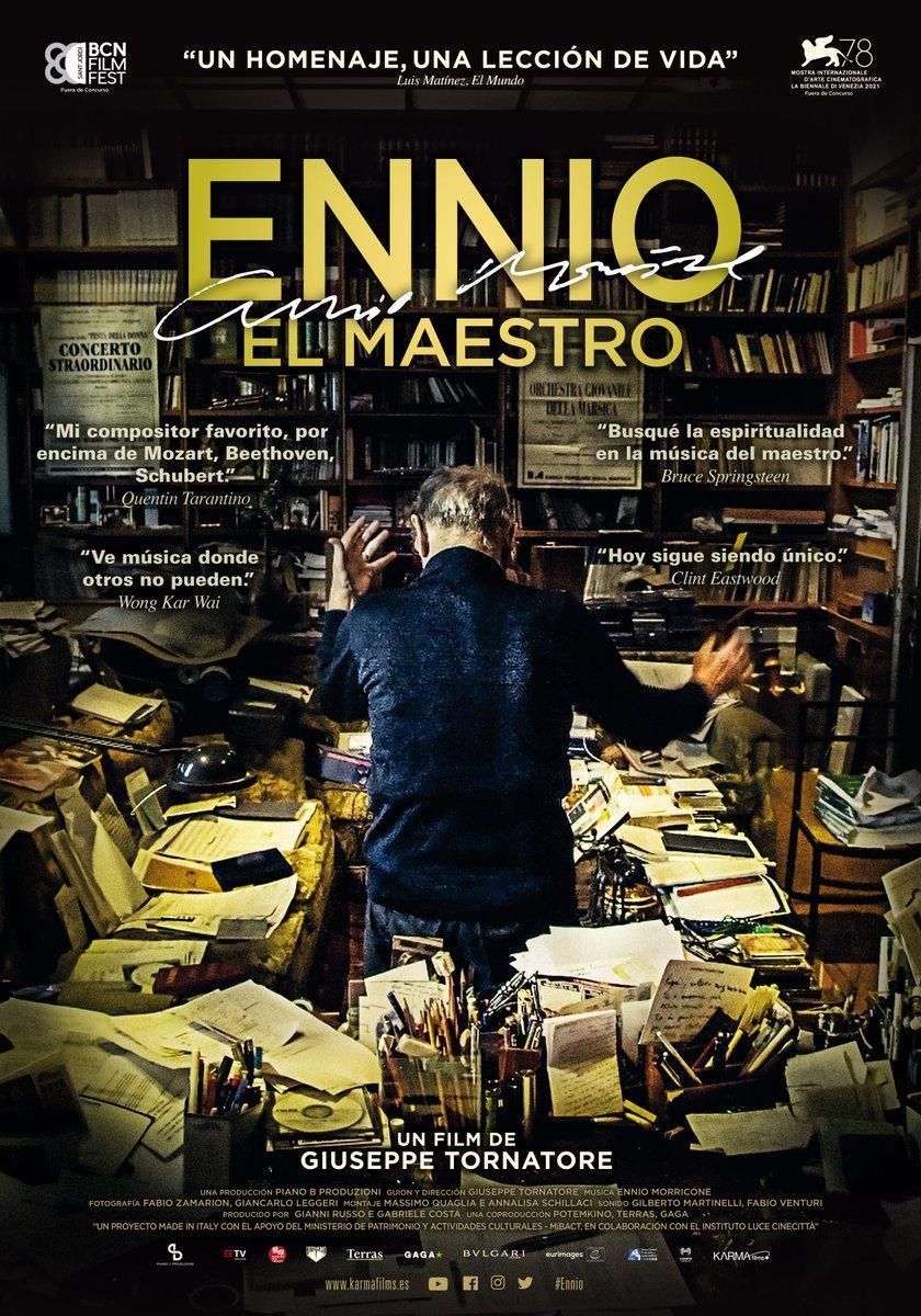 Filme "Ennio: Il Maestro" (2021), de Giuseppe Tornatore/ Divulgação