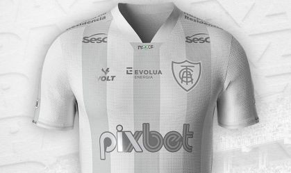 América Mineiro faz camisa branca em campanha pela paz no futebol