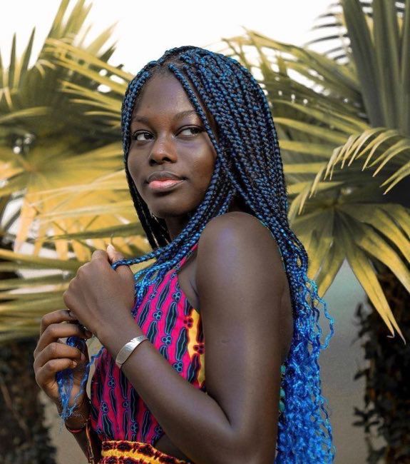 A influenciadora digital Fatou Ndiaye / Arquivo Pessoal