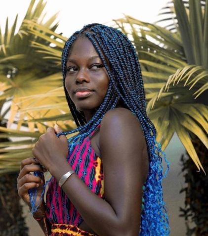 A influenciadora digital Fatou Ndiaye / Arquivo Pessoal